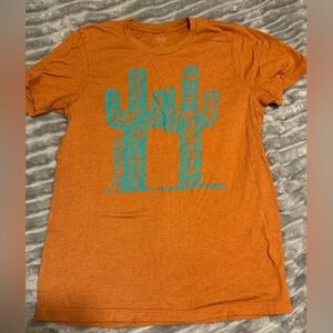 Orange Graphic T-Shirt